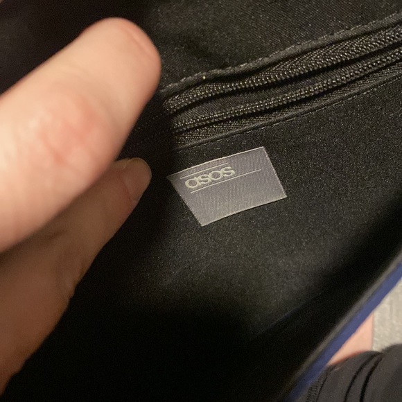 Blue envelope clutch - Picture 2 of 3